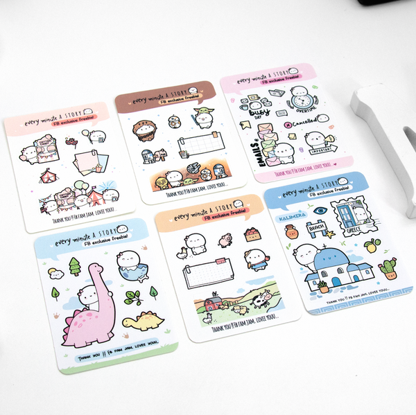 Set of 12 2024/2025 EMAS freebie samplers-  Limited Stock!