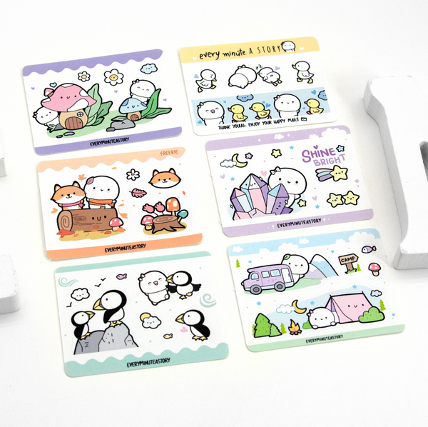 Set of 12 2024/2025 EMAS freebie samplers-  Limited Stock!