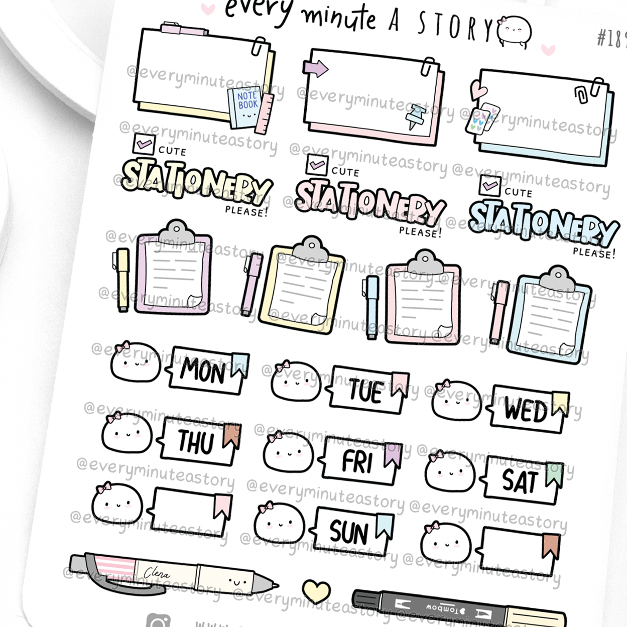 kawaii-stationery-functional-stickers-low-stock-every-minute-a-story