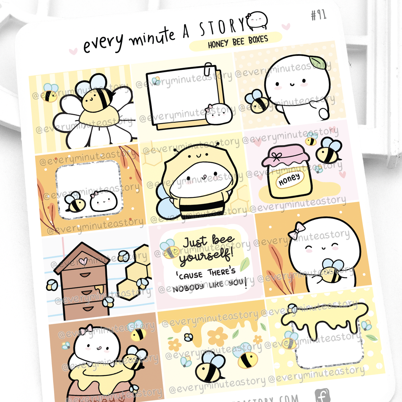 Honey bee deco boxes – Every Minute A Story