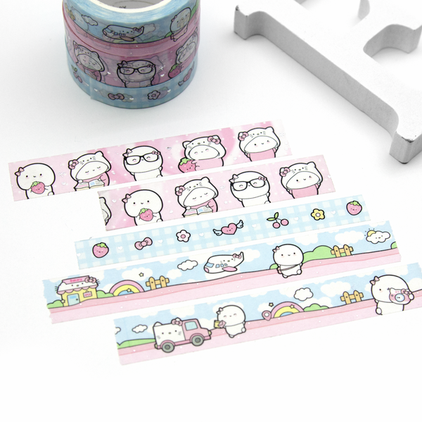 PRE-SALE washi #6! Hello Kitty Beanie washi