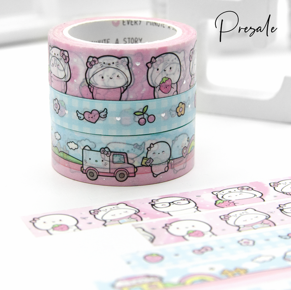 PRE-SALE washi #6! Hello Kitty Beanie washi