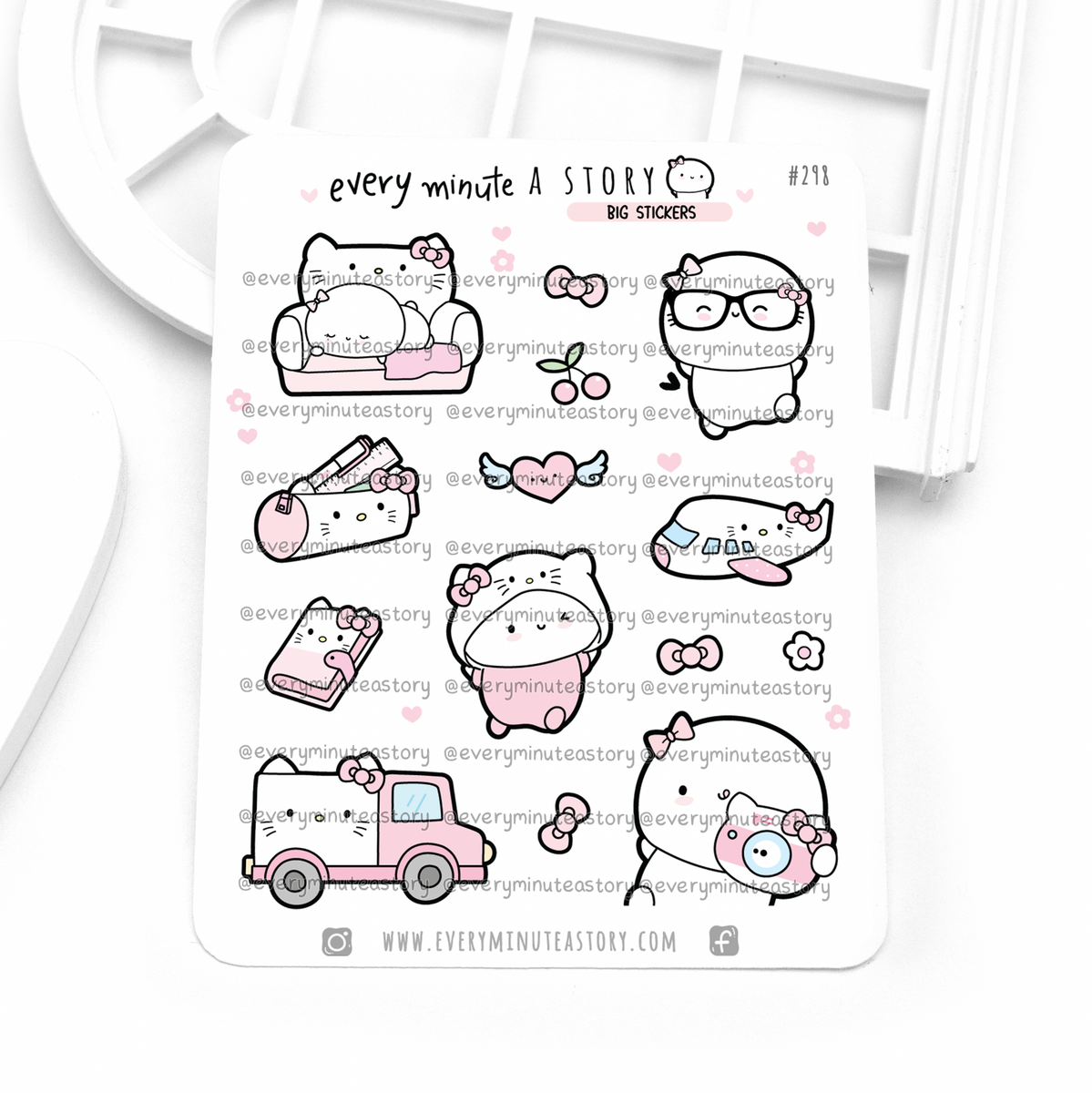 HK big stickers – Every Minute A Story