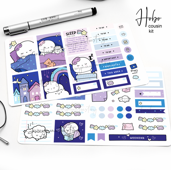 Bedtime Stories Beanie Hobonichi cousin kit