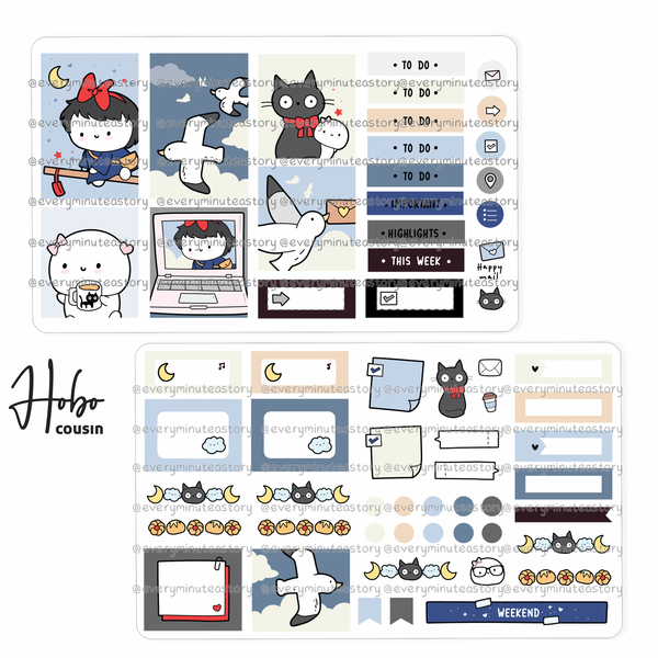 Kiki Beanie Hobonichi cousin kit- Limited Stock!