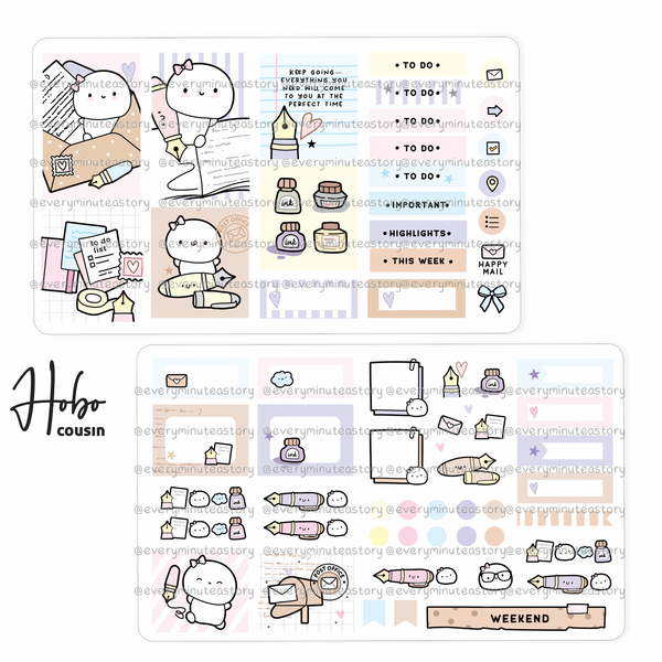 Classic ink energy hobonichi cousin kit , fountain pen