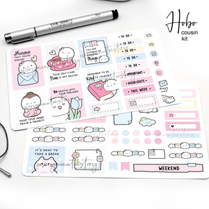 Reminders we all need Hobonichi Cousin kit