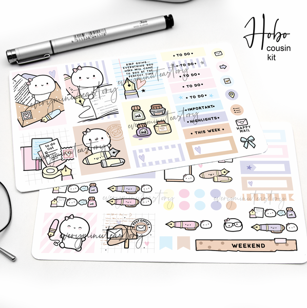 Classic ink energy hobonichi cousin kit , fountain pen