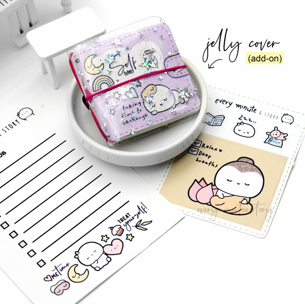 More self love Sticker book and Jelly cover add on- LIMITED STOCK!