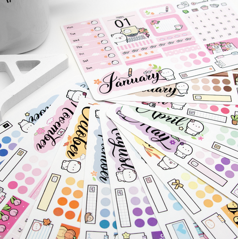 2026 monthly kits for hobonichi cousin