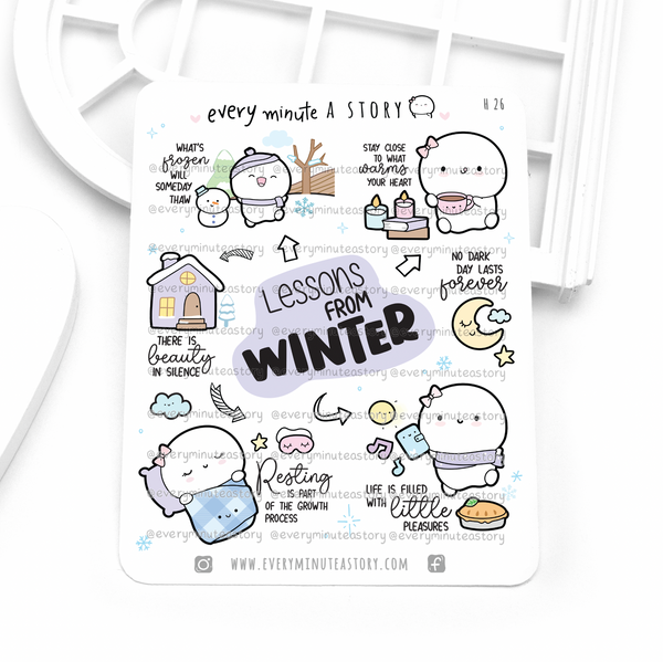 Lessons from winter Beanie stickers