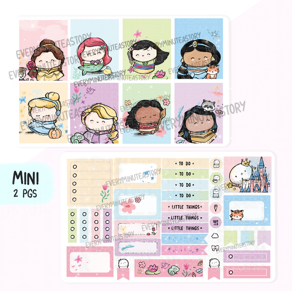 Painted Dreams Princess hand-drawn kit- mini kit- Low stock!