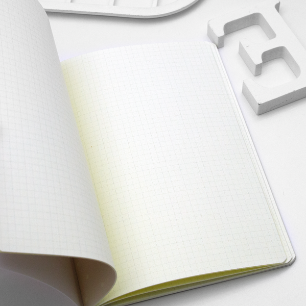 B6 notebook, planner girl, grid pages - LIMITED STOCK! LIMIT: 1/order