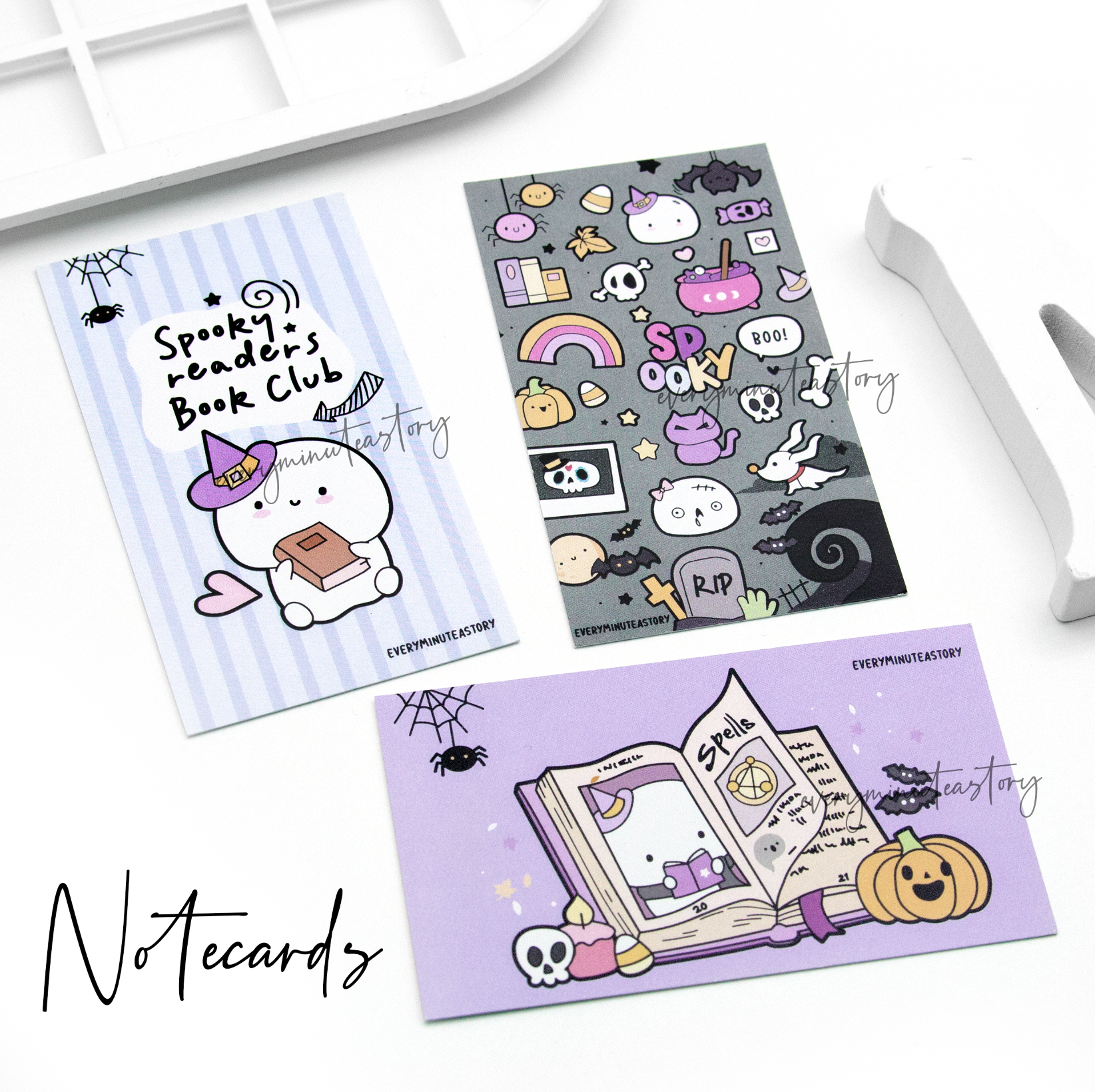 Spooky notecards/mini journaling cards- Limited Stock!