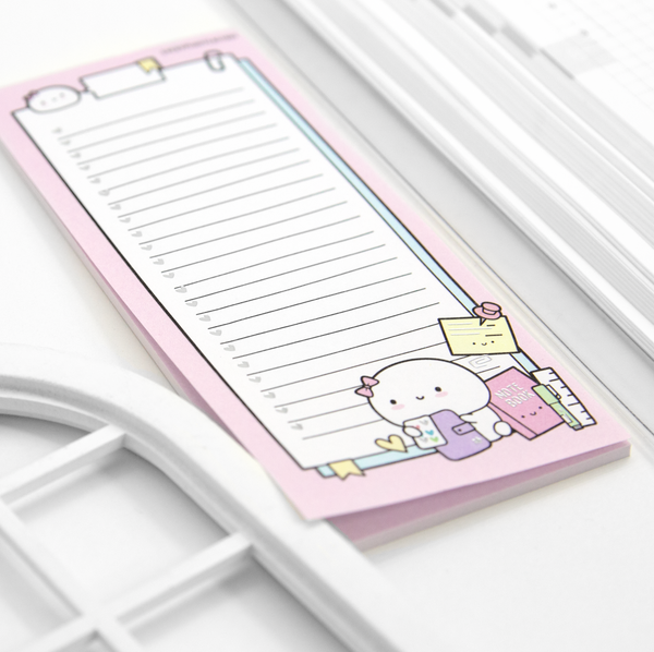 Planner girl notepads, silver foil- Limited stock, limit 1/order