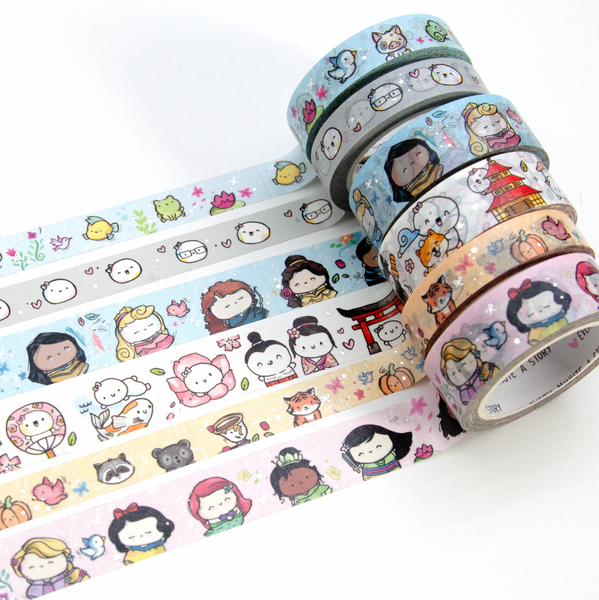 Hand sketched Beanie washi bundle -Limited stock, limit 1/order