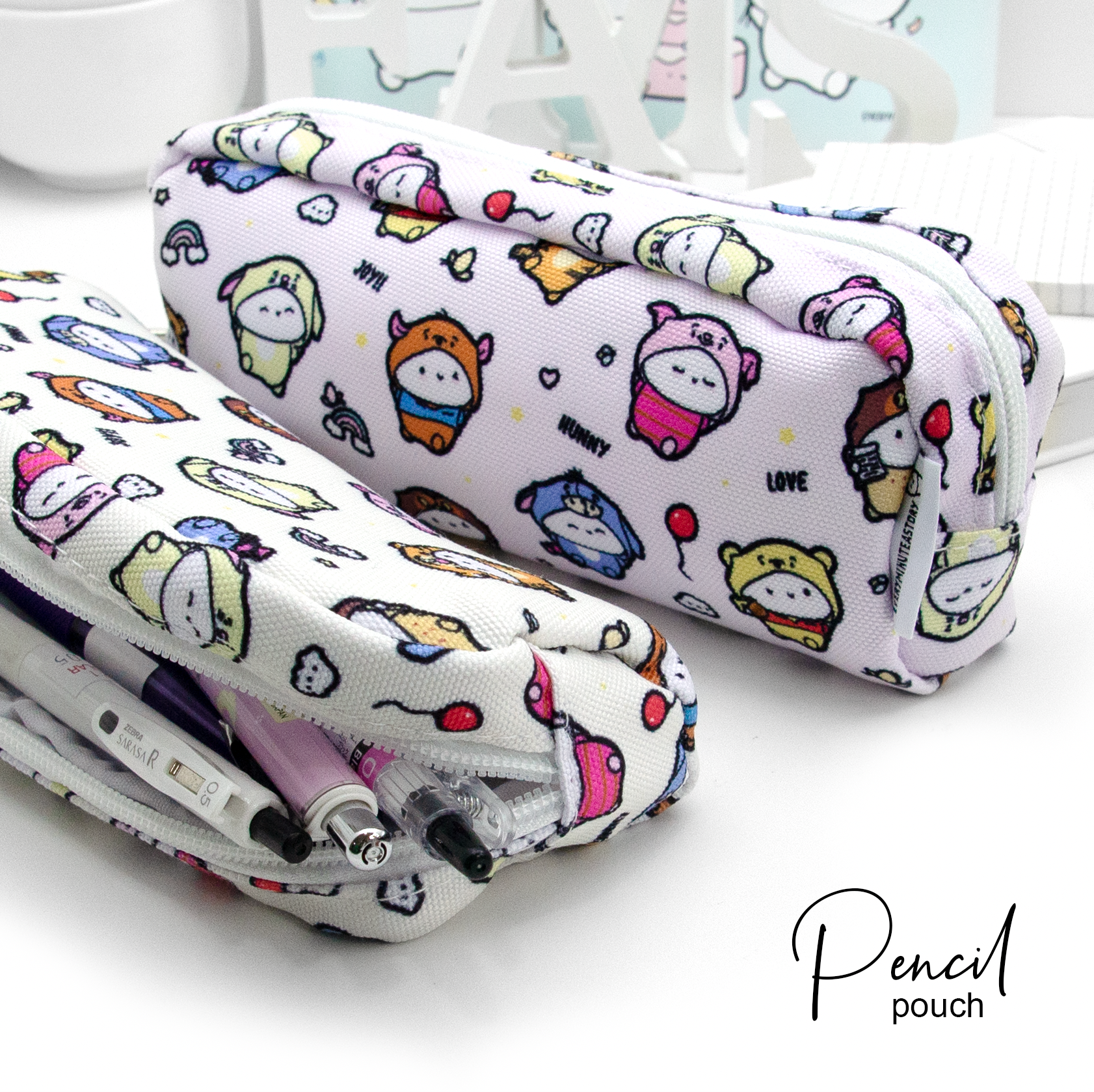Pooh Beanie and friends pencil pouch | LOW STOCK! Limit 1 pouch/order