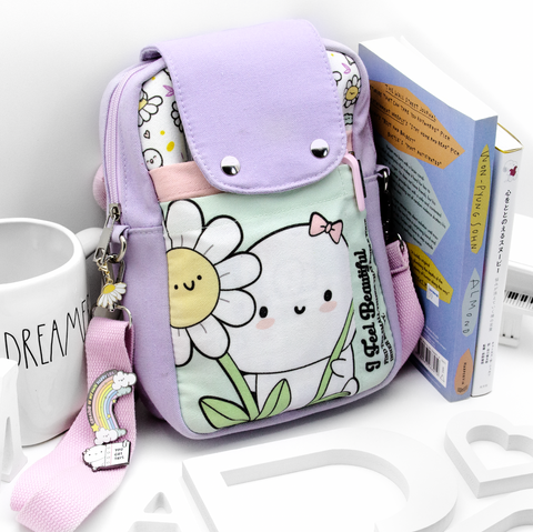 Beanie journal pouch, Vol.2, daisy pouch | Limited Stock, limit 1/order