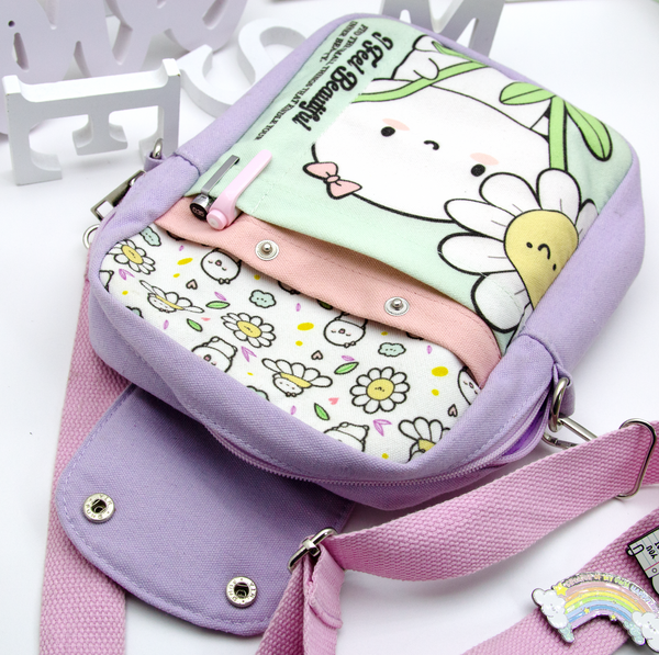 Beanie journal pouch, Vol.2, daisy pouch | Limited Stock, limit 1/order