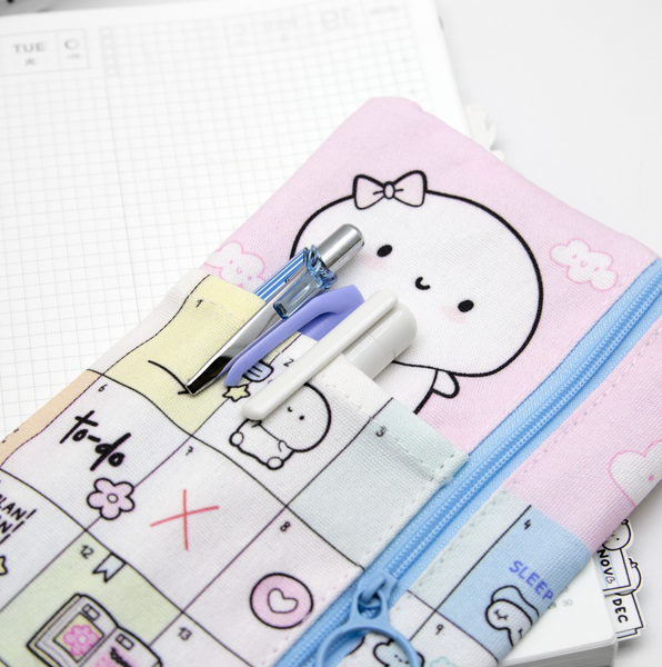 A5 elastic Beanie planner grid pouch- Limited Stock, limit 1/order