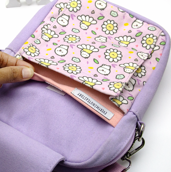 Beanie journal pouch, Vol.2, daisy pouch | Limited Stock, limit 1/order