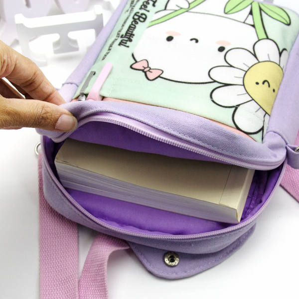 Beanie journal pouch, Vol.2, daisy pouch | Limited Stock, limit 1/order