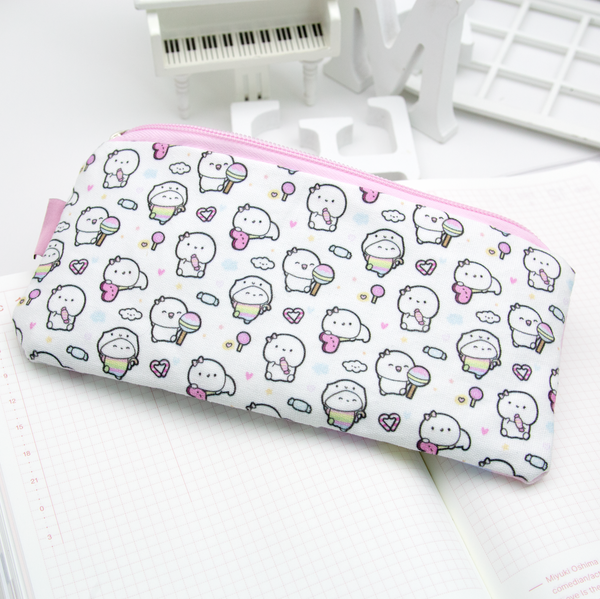 Candyland Beanie cotton canvas pencil pouch | LIMITED STOCK! Limit 2/order