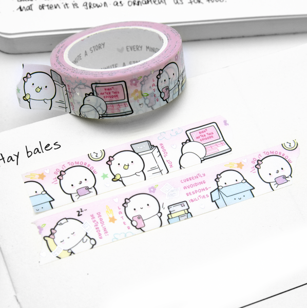 Procrastination Beanie washi- LIMITED STOCK! LIMIT: 2/order