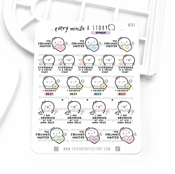 Motivational reminders Vol.4 stickers