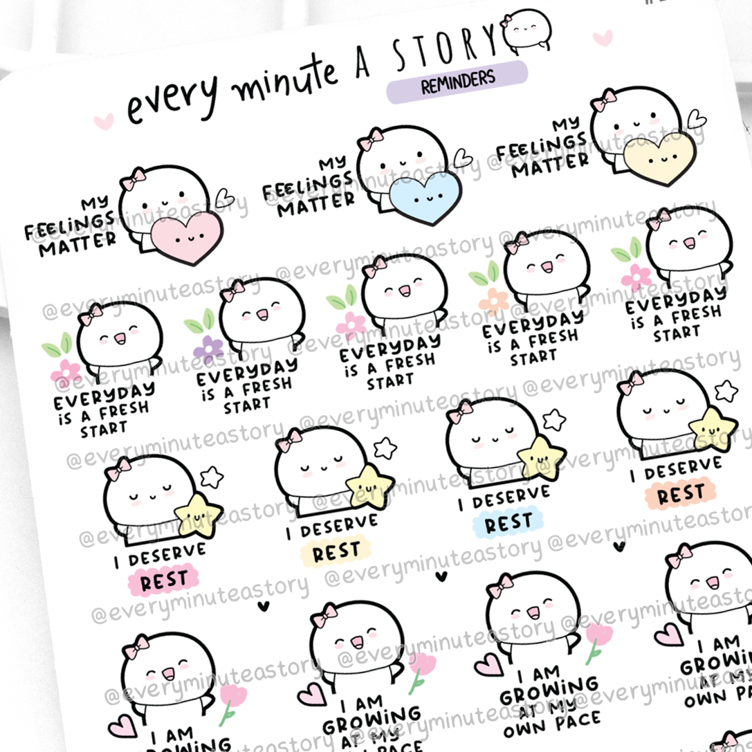 Motivational reminders Vol.4 stickers