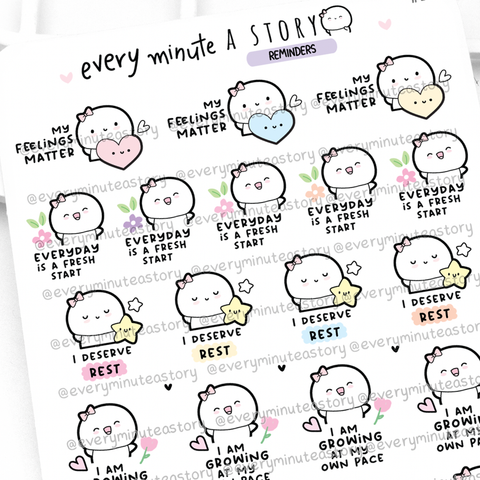 Motivational reminders Vol.4 stickers