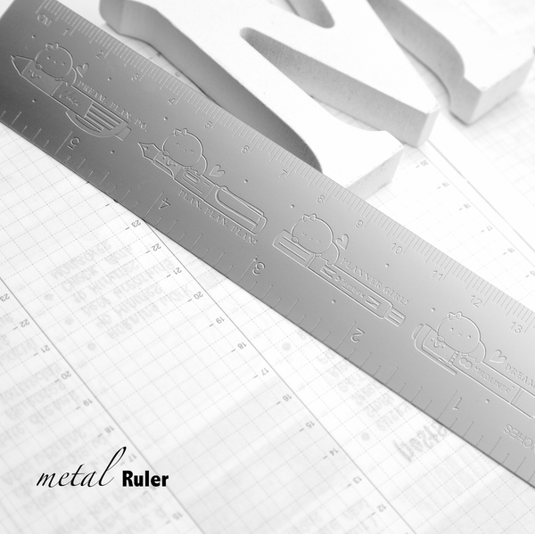 Dream.Plan.Do. Beanie metal ruler Vo.5 -LIMITED STOCK! Limit 1/order