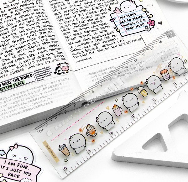 OOPS Coffee lover stencil ruler -Limited Stock! Limit 2/order