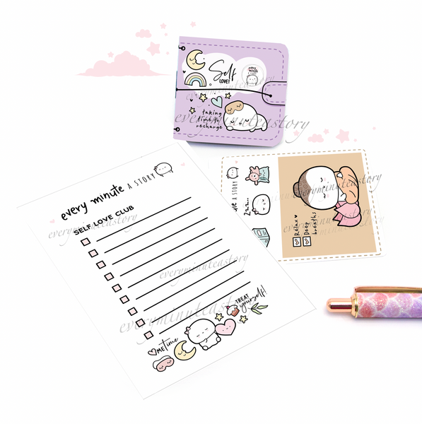 More self love Sticker book and Jelly cover add on- LIMITED STOCK!