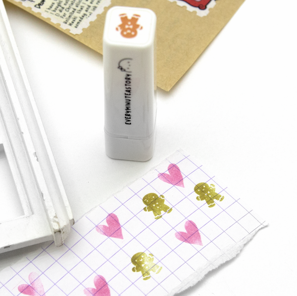 Gingerbread, Holiday self inking stamps- Limited Stock, limit 1/order