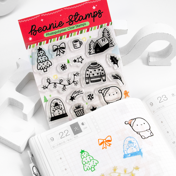 Holiday Beanie stamp set- Limited Stock!