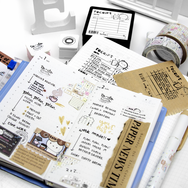 To-do planner self inking stamp, post office- Limited Stock, limit 1/order