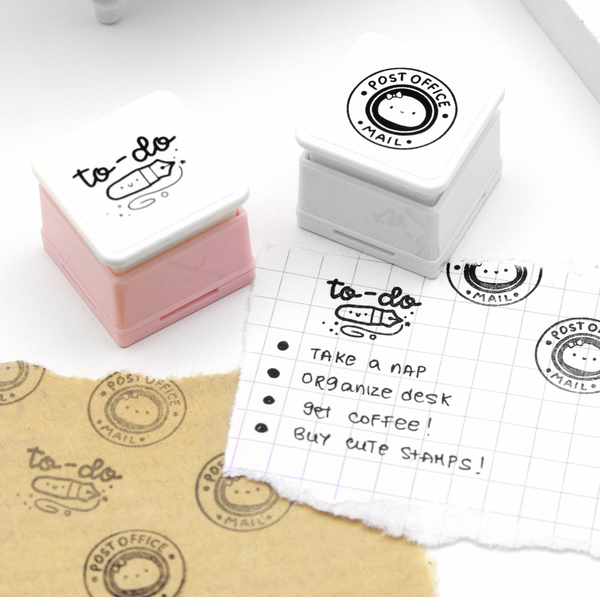 To-do planner self inking stamp, post office- Limited Stock, limit 1/order