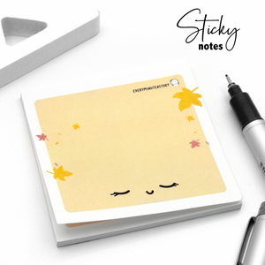 Little Pumpkins fall sticky notes - Low Stock, Limit 3/order