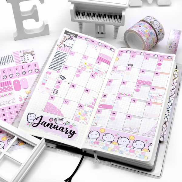 2027 monthly kits for hobonichi weeks