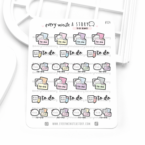 To-do icon planner stickers