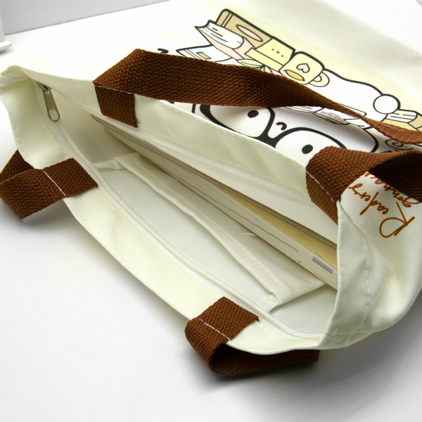 Reader's gonna read Beanie cotton canvas tote- Limited stock, Limit 1/order