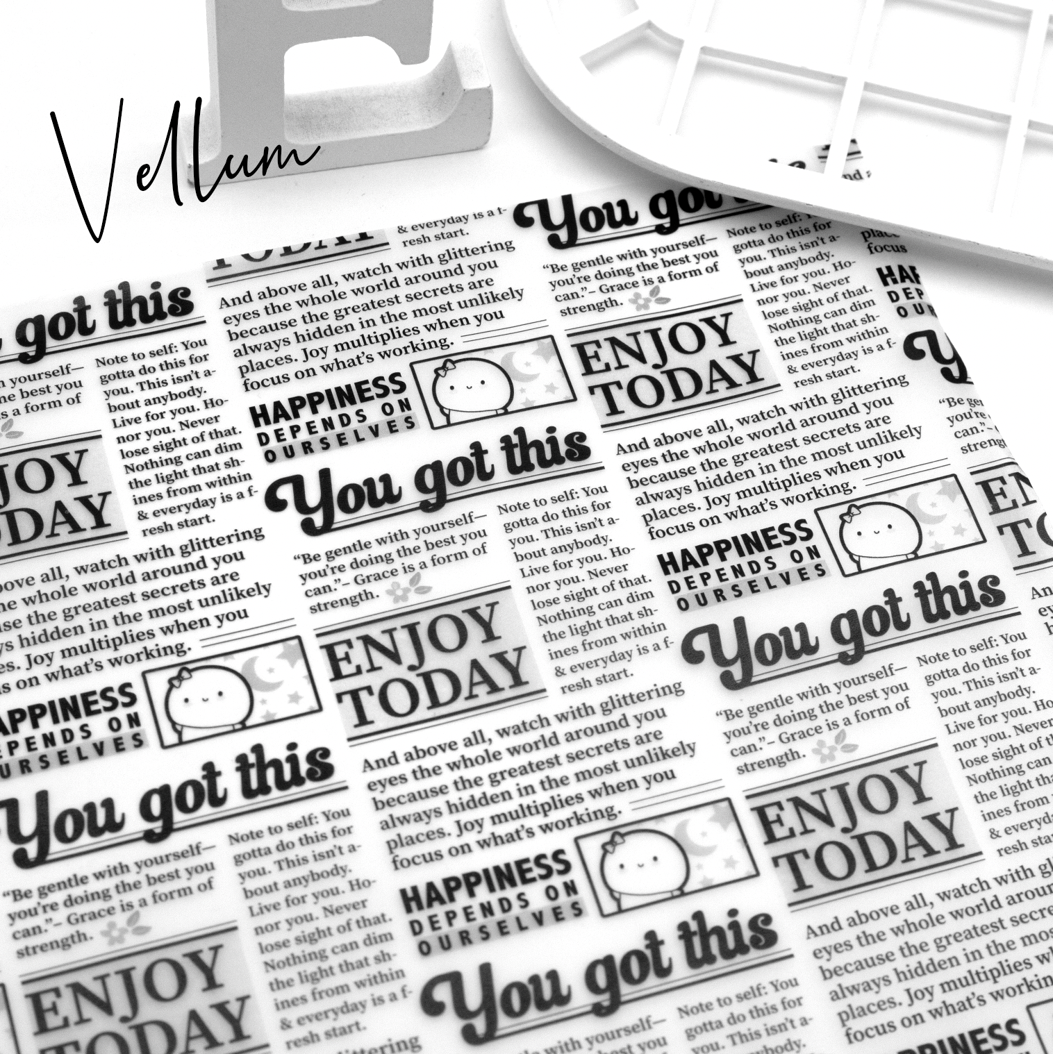 Bright times Beanie vellum- Limited Stock! Limit 2/order