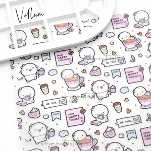 Me time vellum- LIMITED STOCK! Limit 1/order