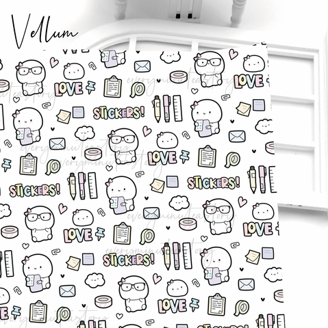 Stationery lover's Vellum- LIMITED STOCK! Limit 1/order