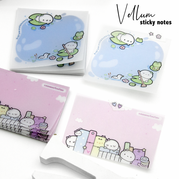 PRE-SALE! Beanie vellum sticky notes