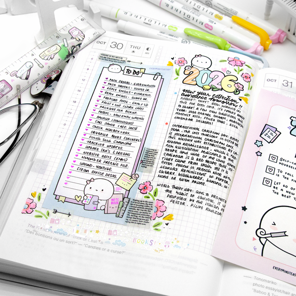 2026 vinyl stickers, plain & holographic -Limited Stock!