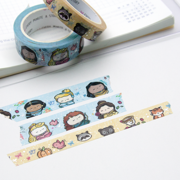 Painted Dreams Princess washi Vol.1- Limited Stock, Limit 2/order