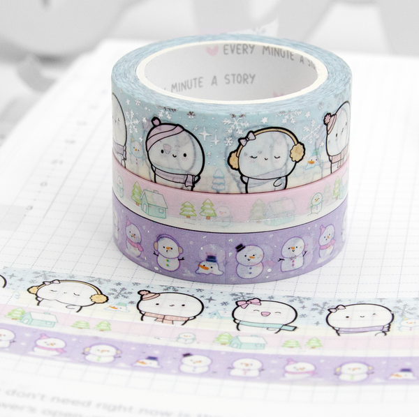 Let it snow, Beanie washi- LIMITED STOCK! LIMIT: 2/order