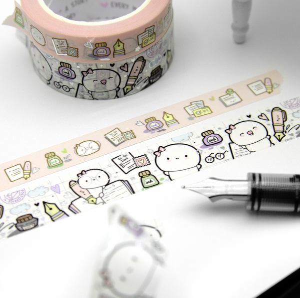 Inkbound Beanie washi set of 2 - Limited Stock, limit 2/order